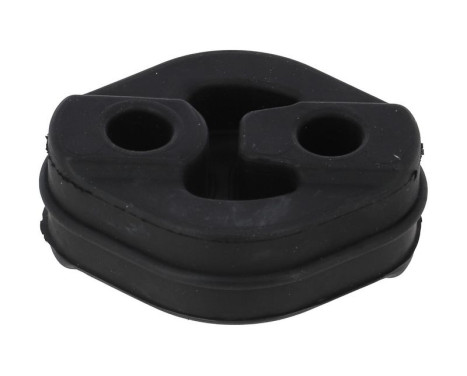 Rubber strip, exhaust system