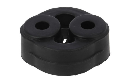 Rubber strip, exhaust system