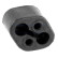 Rubber Strip, exhaust system, Thumbnail 8