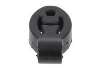 Rubber strip, exhaust system