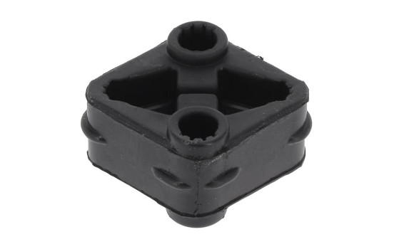 Rubber strip, exhaust system