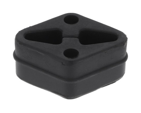 Rubber strip, exhaust system