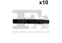 Screw, exhaust bend
