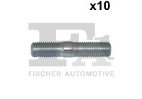 Screw, exhaust system