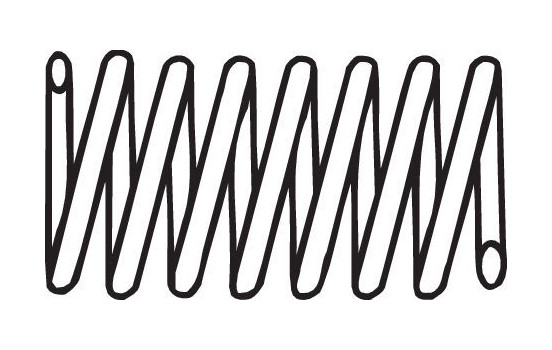 Spring, exhaust pipe, Image 2
