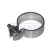Walker exhaust clamp 44.5MM, Thumbnail 2