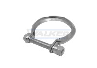Walker exhaust clamp