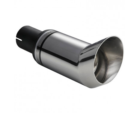 Angled Exhaust Trim Round DTM / Race Ø80mm - 7 inches / Inlet Dia. 50mm - Stainless Ulter Sport