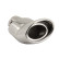 Angled Tail Pipe Oval DTM - Diameter 118x70mm - 6 inches / Inlet Dia. 57mm Stainless Simoni Racing, Thumbnail 4
