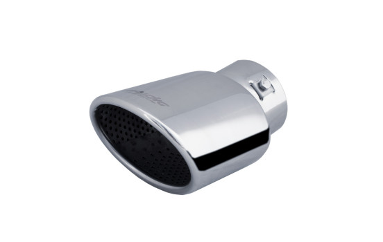 Angled Tail Pipe Oval / Oblique SS 86x118mm - 10 inches / Inlet Dia. 44-76mm Simoni Racing, Image 2