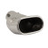 Angled Tail Pipe Rectangle Stainless - Diameter 117x68mm - L190mm - Inlet Dia. 63mm Simoni Racing, Thumbnail 4