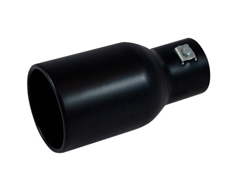 Black Tail Pipe Steel Round 94mm - 7 inches / Inlet Dia. 44-57mm, Image 2