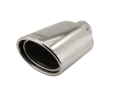 Exhaust Stainless Oval - Diameter 119x76mm - 7 inches / Inlet Dia. 55mm Simoni Racing, Image 2