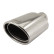 Exhaust Stainless Oval - Diameter 119x76mm - 7 inches / Inlet Dia. 55mm Simoni Racing, Thumbnail 2