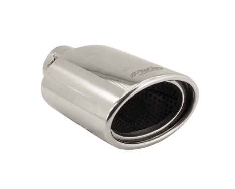 Exhaust Stainless Oval - Diameter 119x76mm - 7 inches / Inlet Dia. 55mm Simoni Racing, Image 4