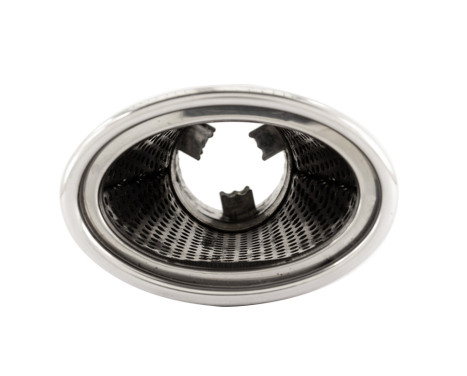 Exhaust Stainless Oval - Diameter 119x76mm - 7 inches / Inlet Dia. 55mm Simoni Racing, Image 10