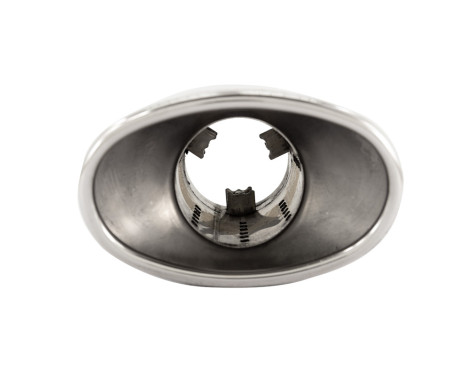 Exhaust Stainless Oval - Diameter 163x90mm - L184mm - Inlet Dia. 60mm Simoni Racing, Image 10