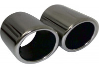 Exhaust Trim for Audi // VW - Dual pipe - Inlet Dia. 73mm