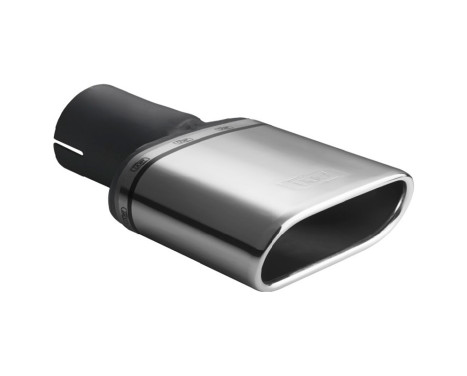 Letterbox Exhaust Trim Oval 167x60mm - 8 inches / Inlet Dia. 50mm - Stainless Ulter Sport, Image 2