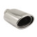 Simoni Racing Exhaust Stainless Steel Oval - Diameter 119x76mm - Length 178mm - Mounting 55mm, Thumbnail 4