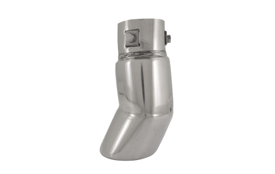 Simoni Racing Exhaust Tip Oval DTM Stainless Steel - Diameter 118x70mm - Length 160mm - Assembly 57mm, Image 8