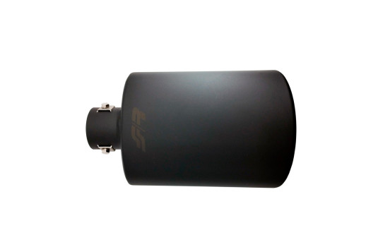 Simoni Racing Exhaust Tip Oval/Slanted - Black - 150x100xL255mm - Mounting ->37-54mm, Image 3