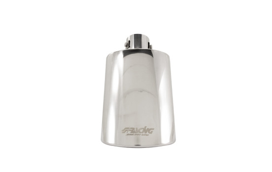 Simoni Racing Exhaust Tip Oval/Slanted Stainless Steel - Diameter 150x100mm - Length 250mm - Mounting 54mm, Image 7