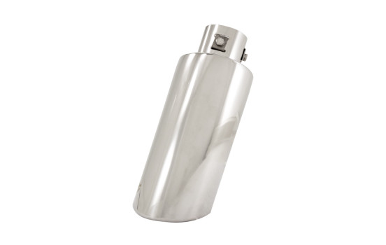 Simoni Racing Exhaust Tip Oval/Slanted Stainless Steel - Diameter 150x100mm - Length 250mm - Mounting 54mm, Image 8