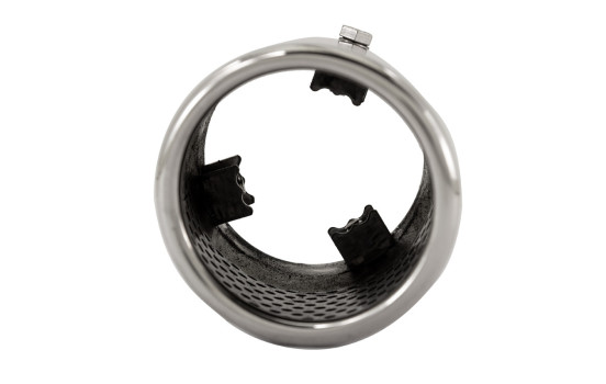 Simoni Racing Exhaust Tip Round/Slanted Stainless Steel - Diameter 76mm - Length 128mm - Mounting 68mm, Image 8