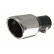Simoni Racing Exhaust Tip Round/Slanted Stainless Steel - Diameter 90mm - Length 175mm - Assembly 57mm