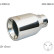 Simoni Racing Exhaust Tip Round Stainless Steel - 115xL200mm - Assembly 44-68mm, Thumbnail 2