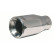 Simoni Racing Exhaust Tip Round Stainless Steel - Diameter 100 - Length 200mm - Mounting 48 - 73 mm