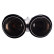 Simoni Racing Exhaust Trim Double Right Round/Slanted Stainless Steel & Carbon - 92xL215-230mm, Thumbnail 3
