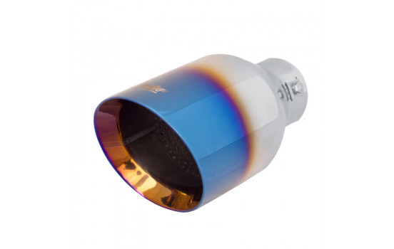 Tail Pipe Burnt End Round / Skewed Ti-Tip Ø114 - 8 inches / Inlet Dia. 60mm Simoni Racing