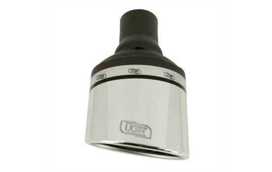 Tail Pipe Left Oval 120x80mm - 5 inches / Inlet Dia. 50mm - Stainless Ulter Sport, Image 4