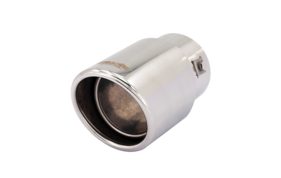 Tail Pipe Oval / Oblique SS - 88x82 - 5 inches / Inlet Dia. 74mm Simoni Racing, Image 2