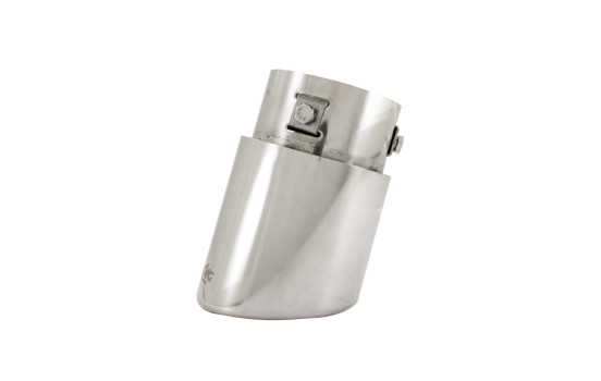 Tail Pipe Oval / Oblique SS - 88x82 - 5 inches / Inlet Dia. 74mm Simoni Racing, Image 8