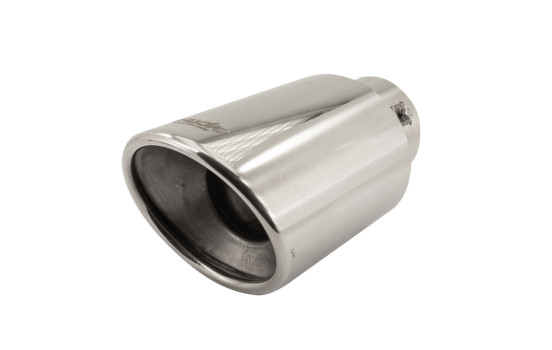 Tail Pipe Oval / Oblique SS - Diameter 122x117mm - 8 inches / Inlet Dia. 77mm Simoni Racing, Image 2