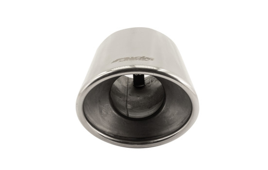 Tail Pipe Oval / Oblique SS - Diameter 122x117mm - 8 inches / Inlet Dia. 77mm Simoni Racing, Image 3