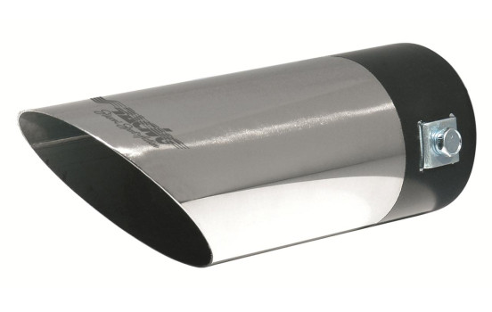 Tail Pipe Round / Skewed Stainless - Diameter 60mm 7 inches / Inlet Dia. 35-60 mm Simoni Racing