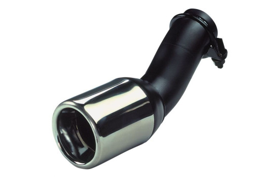 Uitlaatsierstuk RVS - round 140mm - length 230mm - Diesel / TDi - 52-60mm connection