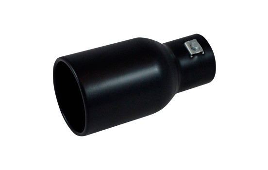 Uitlaatsierstuk Steel / Black - round 94mm - length 180mm - 44-57mm connection, Image 2