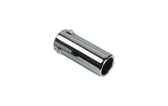 Uitlaatsierstuk Steel / Chrome - round 70mm - length 170mm - 35-57mm connection, Image 2