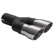 Ulter Sport Exhaust Tip - Dual Round 60mm Race - Length 175mm - Assembly ->50mm - Stainless Steel, Thumbnail 2