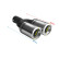 Ulter Sport Exhaust Tip - Dual Round 80mm Type 2 - Length 200mm - Mounting ->50mm - Stainless Steel, Thumbnail 3