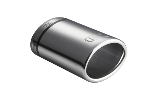 Ulter Sport Exhaust Tip - Oval 120x80mm - Length 120mm - Mounting 50 to 70mm - Stainless Steel, Image 2
