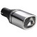 Ulter Sport Exhaust Tip - Rectangle 100x75mm - Length 120mm - Mounting ->50mm - Stainless Steel