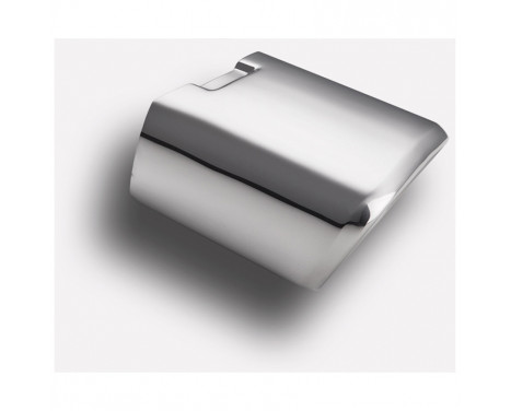 Ulter Sport Exhaust Tip (right) - Rectangle 105x80mm - Length 200mm - Mounting 50-60mm - Stainless Steel
