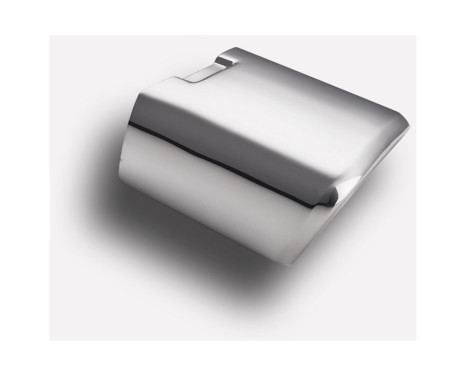 Ulter Sport Exhaust Tip (right) - Rectangle 105x80mm - Length 200mm - Mounting 50-60mm - Stainless Steel, Image 2