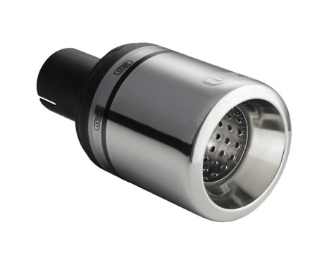Ulter Sport Exhaust Tip - Round 100mm Big Rim - Length 120mm - Mounting ->50mm - Stainless Steel, Image 2